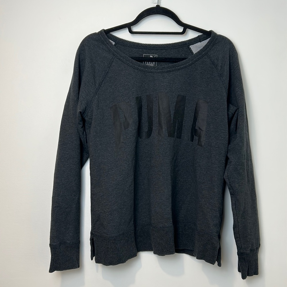 Puma women's grey sweater size large